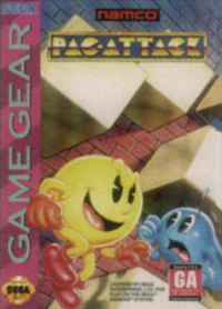 Pac Attack Sega Game Gear US box art